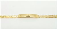 Pulsera Lorenza Gioielli Bracciale Con Piastra Massiccio in Oro amarillo BR225884 - BR225884